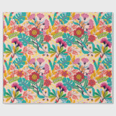 Floral Cadeaupapier (Vlak)