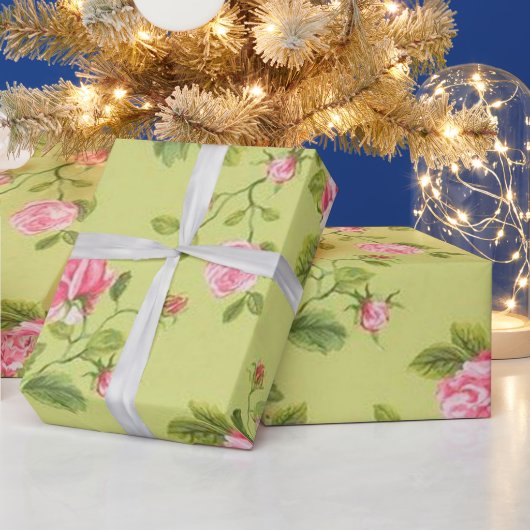 Floral Cadeaupapier (Feestdagen)