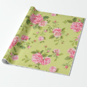 Floral Cadeaupapier (Uitgerold)
