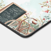 Floral Café in Spring Desk Mat (Coin)
