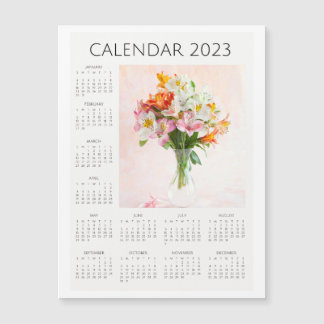 Floral Calendar 2023 , Flowers Calendar