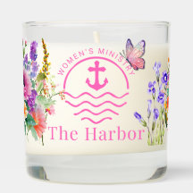 Floral Candle