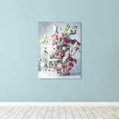 Floral Canvas Afdruk (Insitu (Houten vloer))