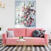Floral Canvas Afdruk (Insitu (Woonkamer))