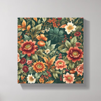 Floral Canvas Afdruk