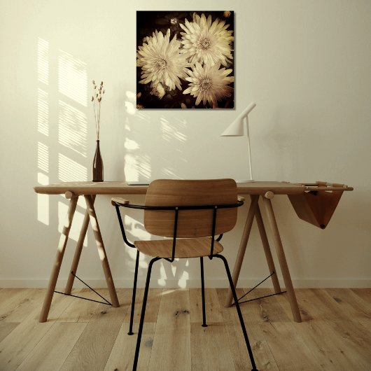  Floral Canvas Afdruk