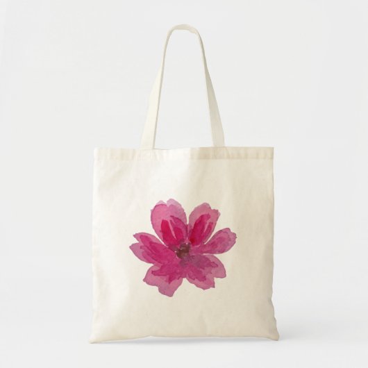 Floral Canvas Canvas tas (Voorkant)
