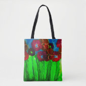 Floral Canvas tas (Voorkant)