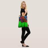 Floral Canvas tas (Op model)