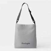 Floral Canvas tas (Achterkant)