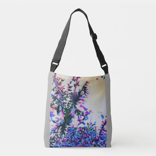 Floral Canvas tas (Voorkant)