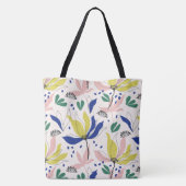 Floral Canvas tas (Achterkant)