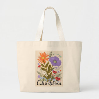 Floral Canvas tas