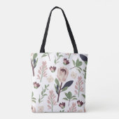 Floral-Canvas tas (Achterkant)