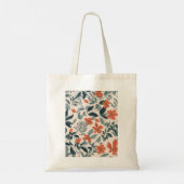Floral canvas tas (Achterkant)