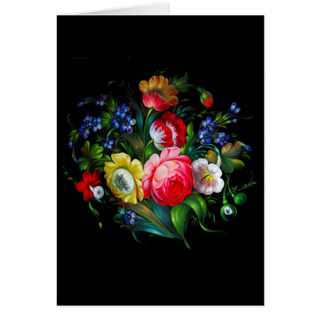 Floral Card (Voorkant)