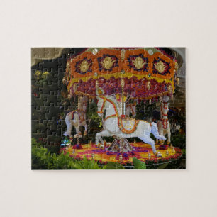 Floral Carousel Wynn Las Vegas Jigzaag Puzzle Legpuzzel