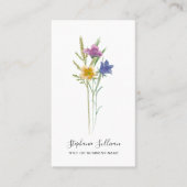 Floral Carte de visite professionnel (Devant)