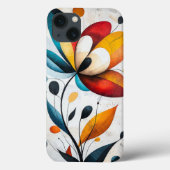 Floral Case-Mate iPhone Case (Achterkant)