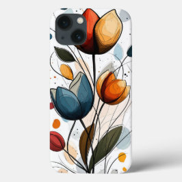 Floral iPhone 13 Hoesje