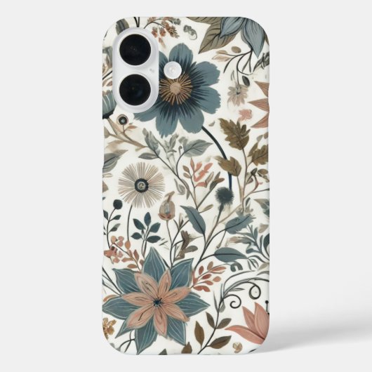  Floral Case-Mate iPhone Case (Achterkant)