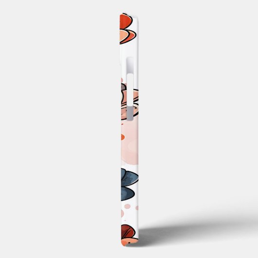 Floral Case-Mate iPhone Case (Achterkant / Links)