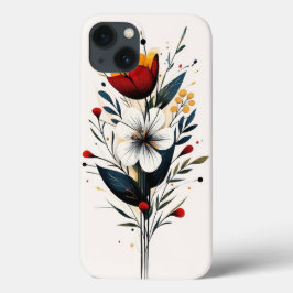 Floral iPhone 13 Hoesje