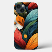 Floral Case-Mate iPhone Case (Achterkant)