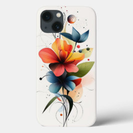 Floral iPhone 13 Hoesje