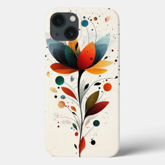 Floral Case-Mate iPhone Case (Achterkant)