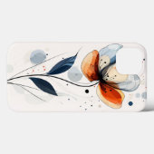Floral Case-Mate iPhone Case (Achterkant (horizontaal))