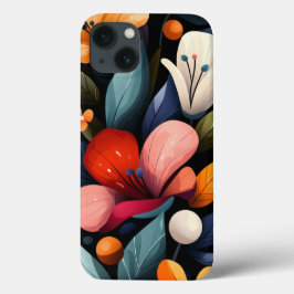 Floral iPhone 13 Hoesje