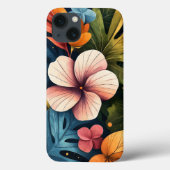 Floral Case-Mate iPhone Case (Achterkant)