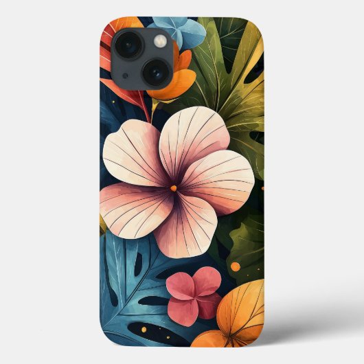 Floral Case-Mate iPhone Case (Achterkant)