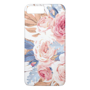 Floral iPhone 8 Plus / 7 Plus Hoesje