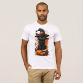 Floral Cat T-shirt (Voorkant volledig)