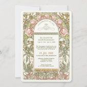 Floral Celebration of Life by Alphonse Mucha Kaart (Voorkant)