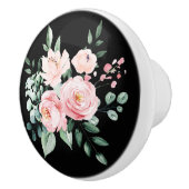  Floral Ceramic Knob. Keramische Knop (Rechts)