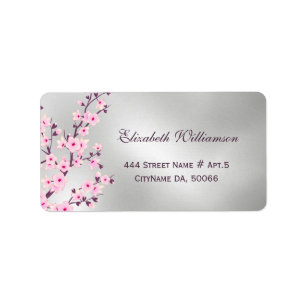 Floral Cherry Blossingroze Silver Label