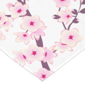 Floral Cherry Blossom Korte Tafelloper (Hoek)