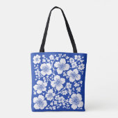 Floral Cherry Blossom Pattern Draagtas (Achterkant)