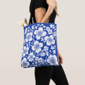 Floral Cherry Blossom Pattern Draagtas (Dichtbij)