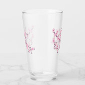 Floral Cherry Blossom Pink Glas (Rechts)