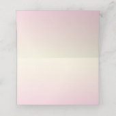 Floral Cherry Blossom Pink Wedding (Binnenkant ongevouwen)