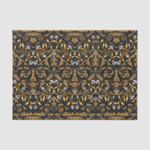 Floral Chevron Paisley Filigree ZigZag Flowers Tissuepapier