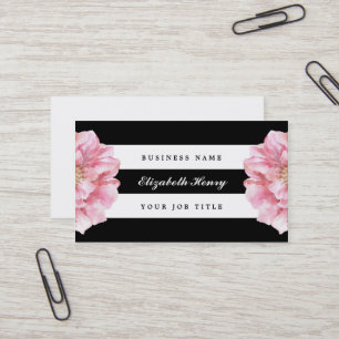Floral Chic Cartes de visite