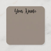 Floral chic | Esthétique | Boho | Carte de visite (Dos)