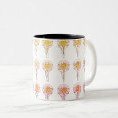 Floral coffee Mok (Voorkant rechts)