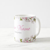 Floral - Coffee Mug (Devant droit)