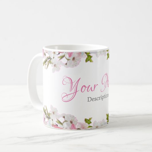 Floral - Coffee Mug (Devant gauche)